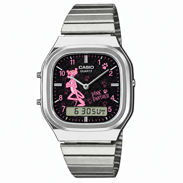 Casio AQ-240 Pembe Panter by Club Wear