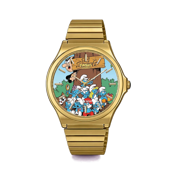 Casio MQ-24 Gold Şirinler-3 | Club Wear Custom