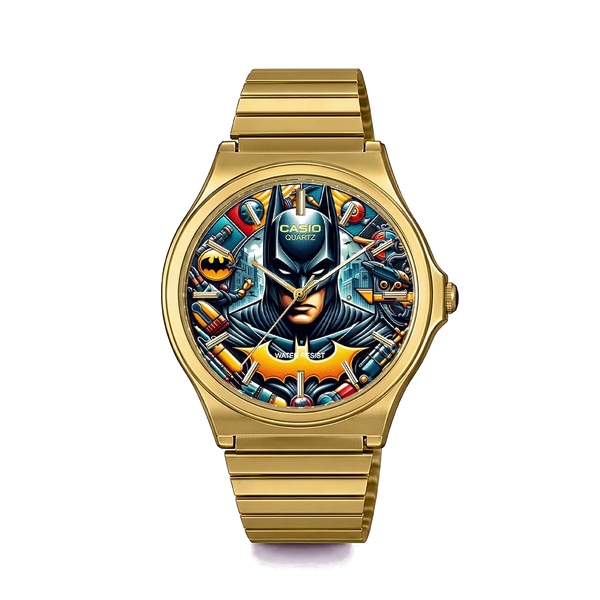 Casio MQ-24 Gold Batman | Club Wear Custom