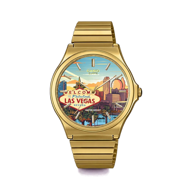 Casio MQ-24 Gold Las Vegas | Club Wear Custom