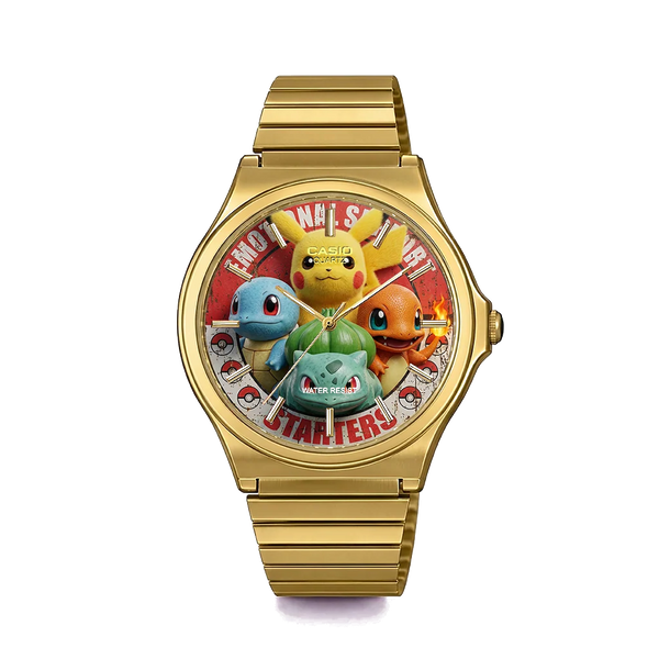 Casio MQ-24 Gold Pokémon-20 | Club Wear Custom