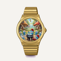 Casio MQ-24 Gold Şirinler | Club Wear Custom