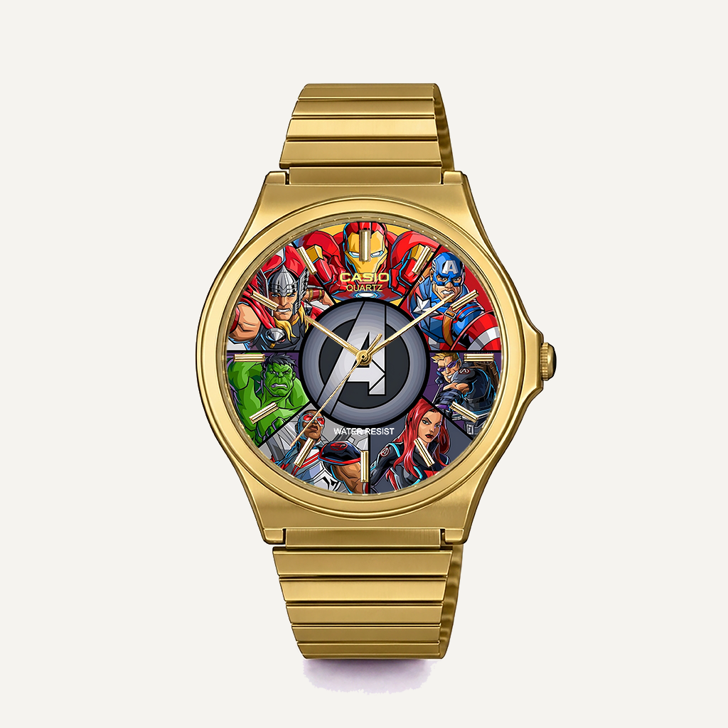 Casio MQ-24 Gold Avengers-2 | Club Wear Custom