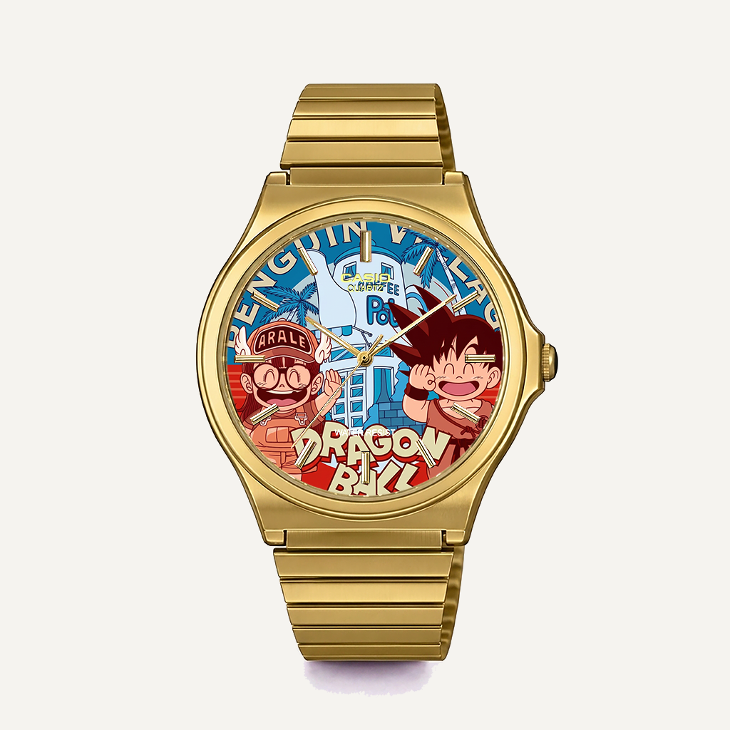 Casio MQ-24 Gold Dragon Ball | Club Wear Custom
