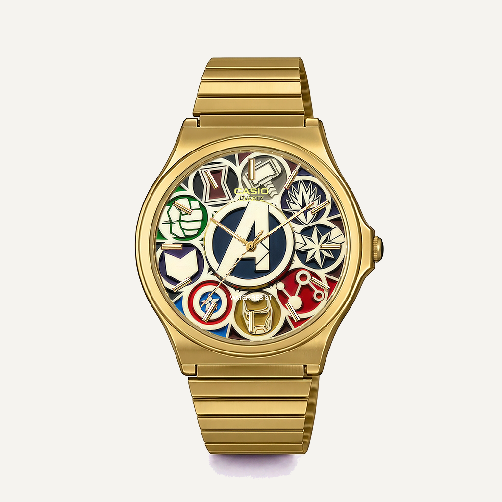 Casio MQ-24 Gold Avengers-3 | Club Wear Custom
