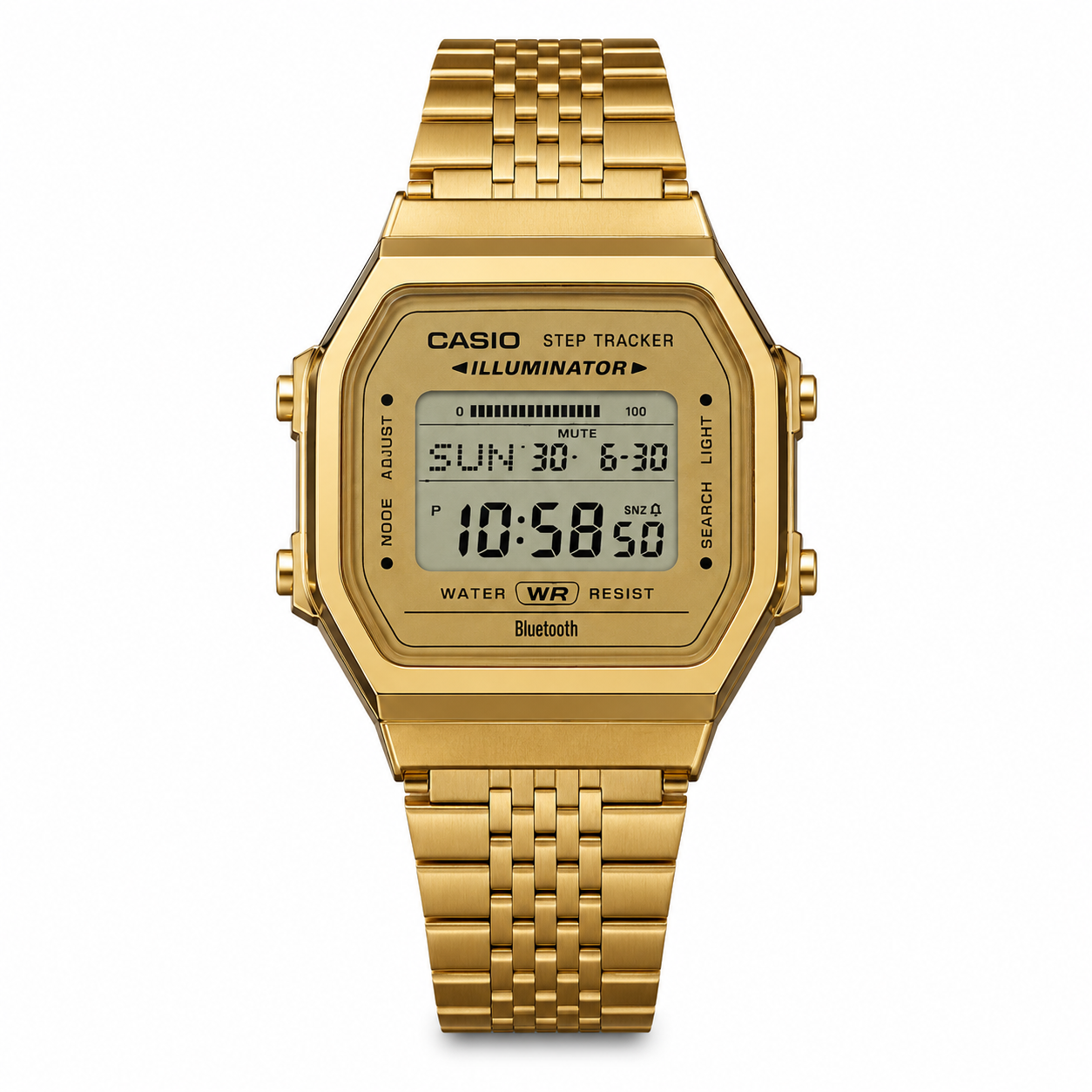 Casio ABL-100WEG-9A Gold Step Tracker
