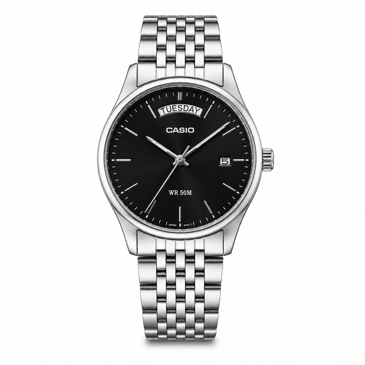 Casio MTP-1370D-1A Black Dial