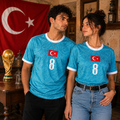 WC Özel Tasarım Türk Mavisi T-Shirt