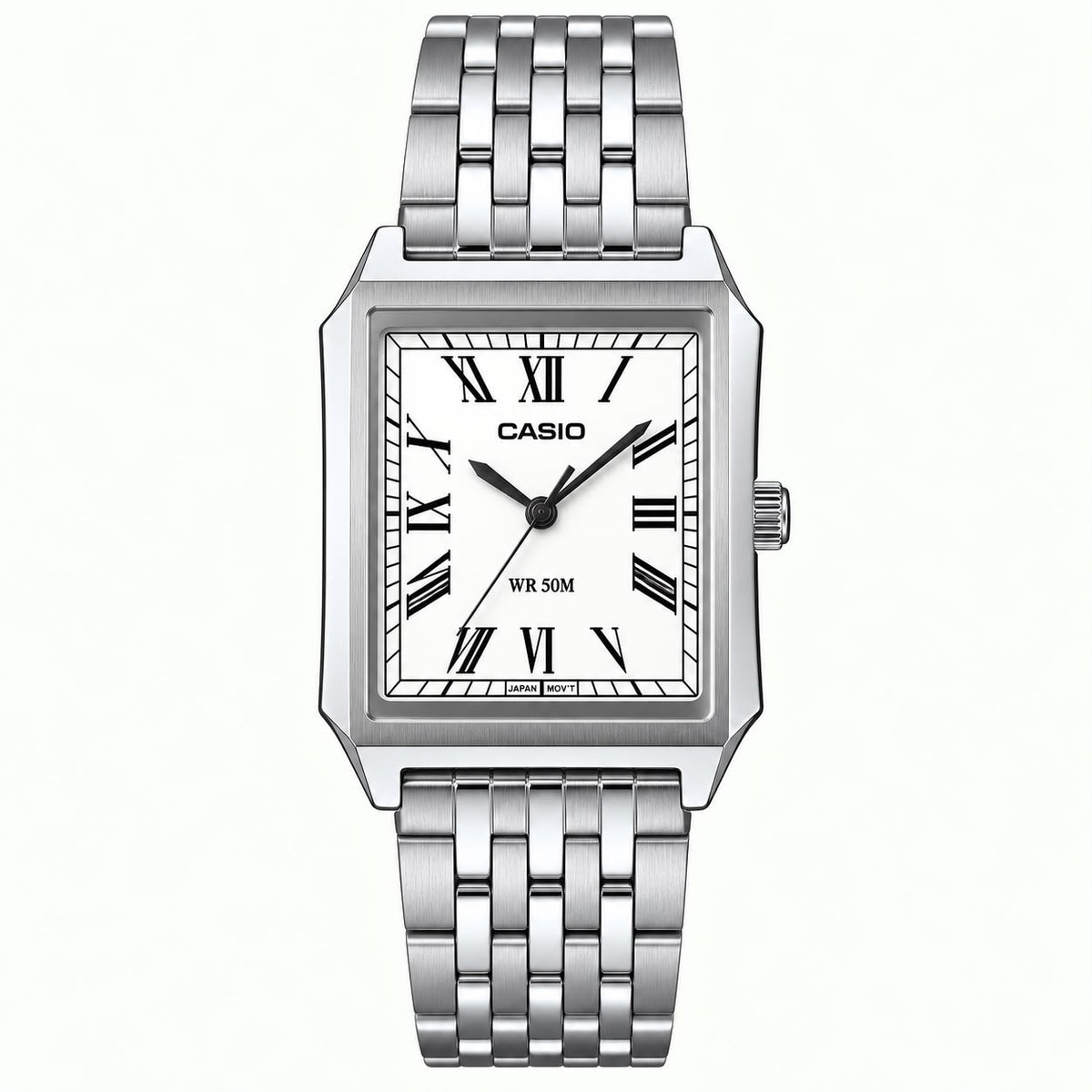Casio MTP-B190D-7BVDF Silver Bileklik Kol Saati