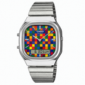 Casio AQ-240 Mosaic Silver by Club Wear