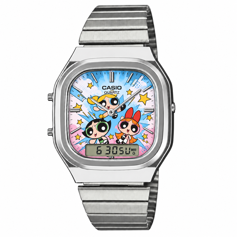 Casio AQ-240 Simply PMG Silver by Club Wear