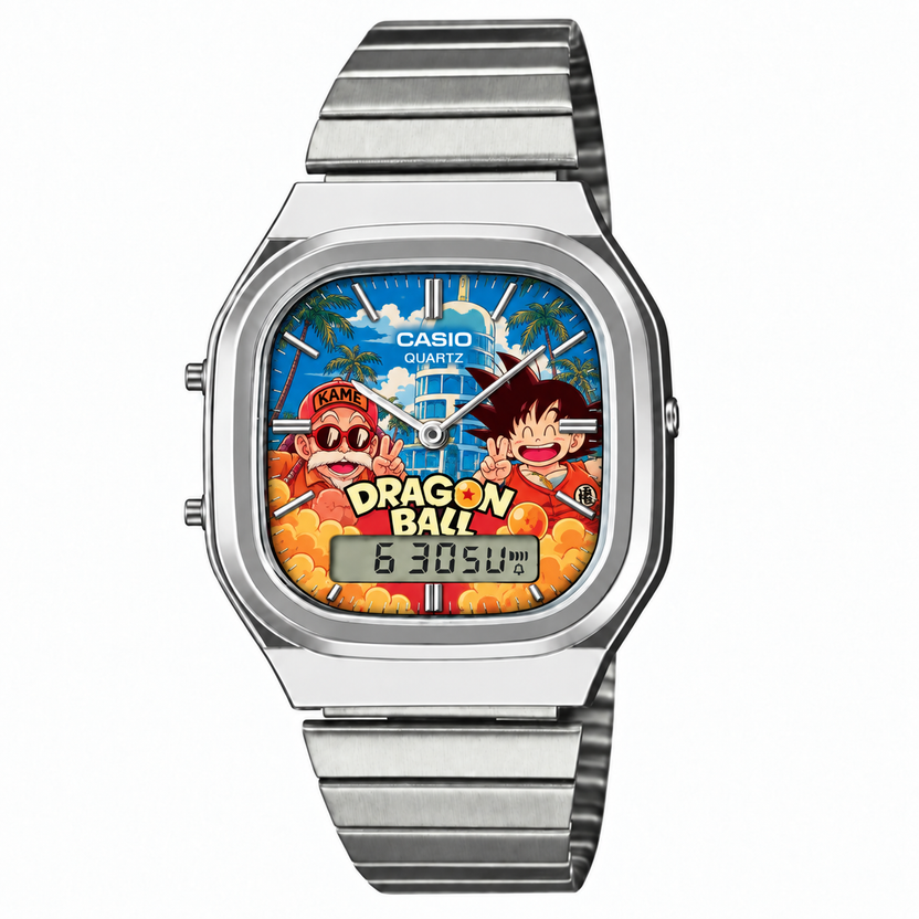 Casio AQ-240 Dragon Ball Silver by Club Wear