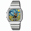 Casio AQ-240 Van Gogh Cat Silver by Club Wear