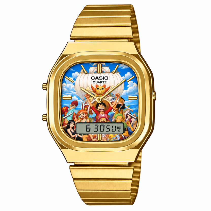 Casio AQ-240 One Piece 10 Gold by Club Wear