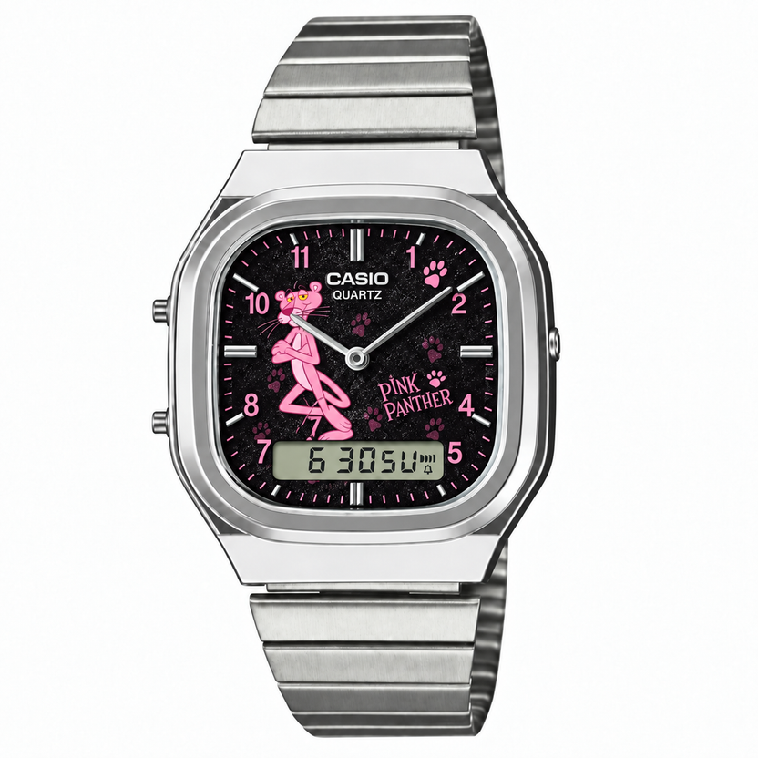 Casio AQ-240 Pembe Panter by Club Wear