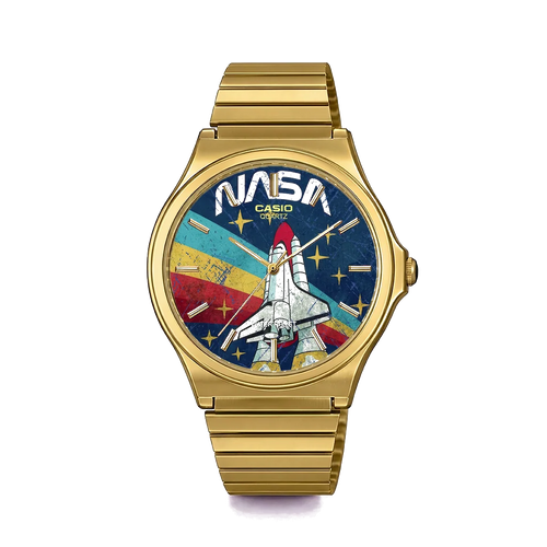 Casio MQ-24 Gold NASA | Club Wear Custom