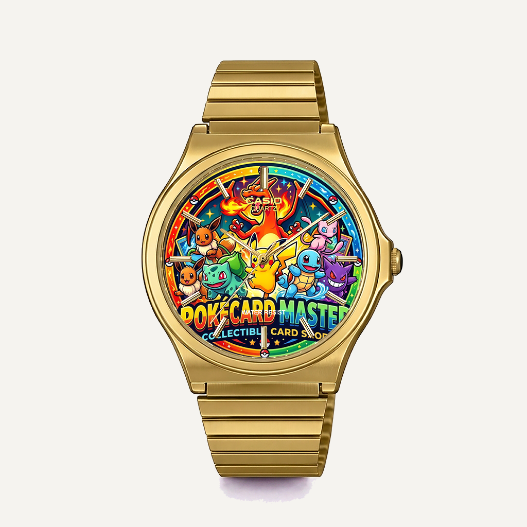 Casio MQ-24 Gold Pokémon-12 | Club Wear Custom